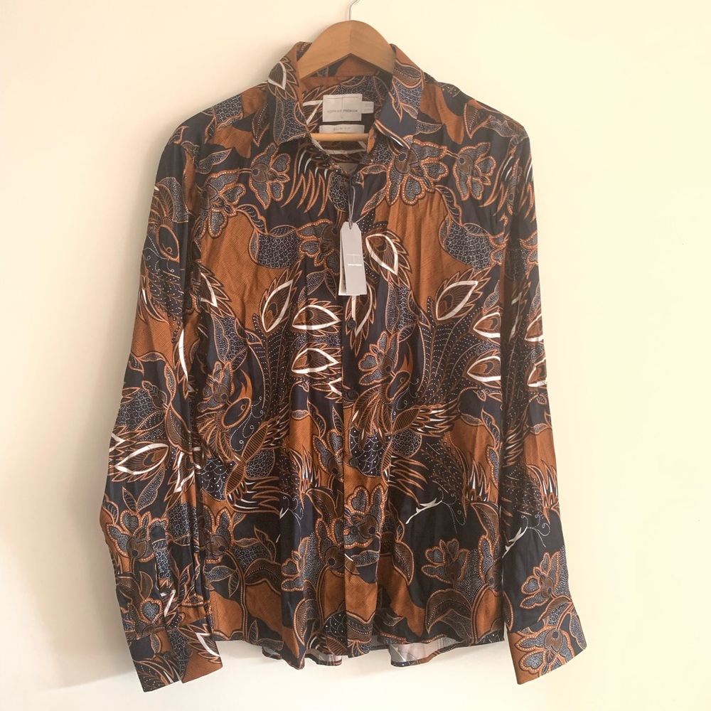AW FLORAL PRINT SHIRT